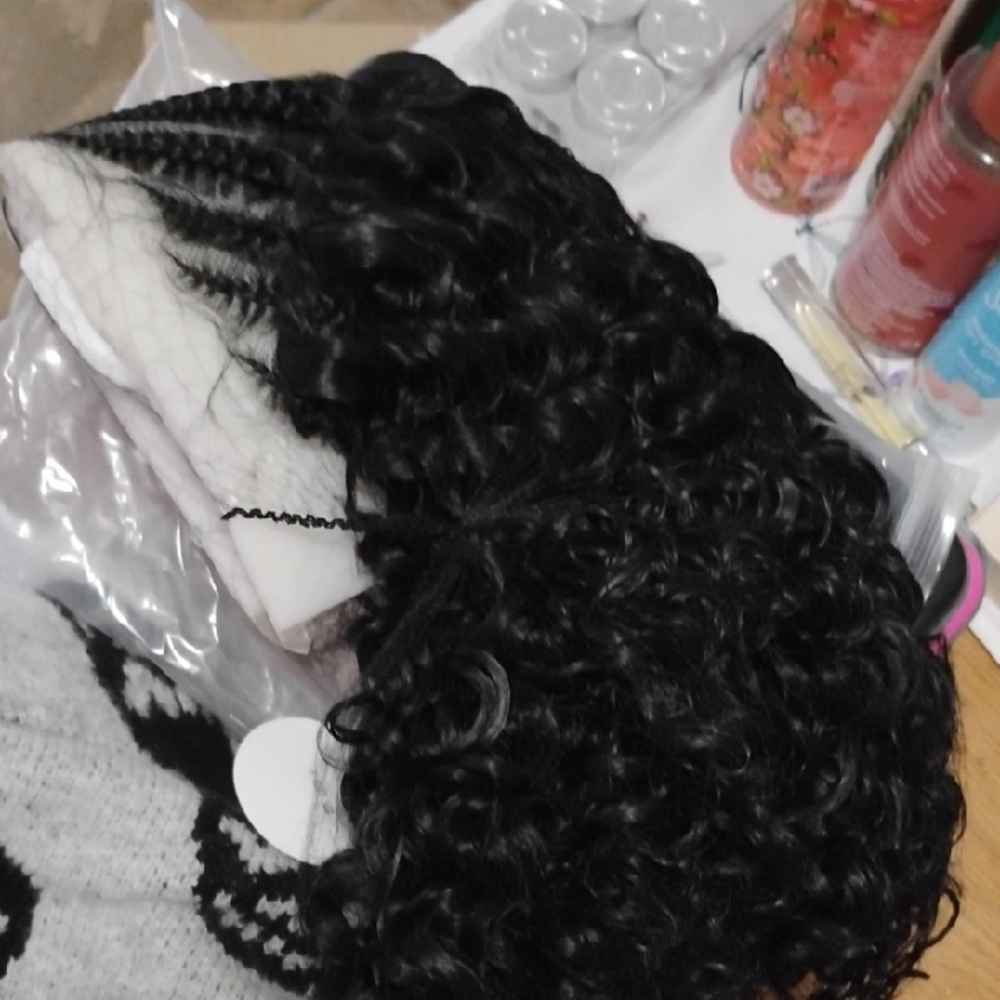 Curly Black Hair Wig